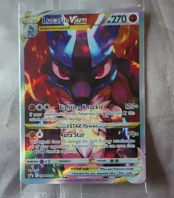 Pokemon Lucario VSTAR SWSH Promo SWSH291 Holo Fighting 270 HP - Image 1