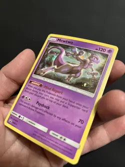Carte Card Pokemon Mewtwo Holo Promo Sm214 - Image 2