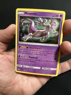 Carte Card Pokemon Mewtwo Holo Promo Sm214 - Image 4
