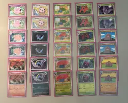 151 Complete Pokemon Set Common Uncommon Holos Reverse Holos Plus Some Promos - Image 3