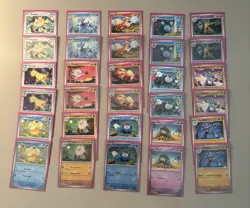 151 Complete Pokemon Set Common Uncommon Holos Reverse Holos Plus Some Promos - Image 4