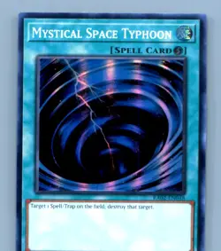 Mystical Space Typhoon (Secret Rare) #RA02-EN048 Yugioh 1st edition - Image 1