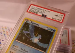 PSA 8 Articuno Holo 27/99 Pokemon TCG from Next Destinies B & W 2012 - Image 1