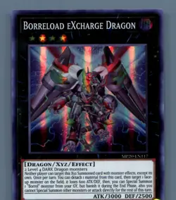 Borreload eXcharge Dragon #RIRA-EN039 Yugioh 1st edition - Image 1