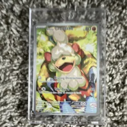 Pokemon Hisuian Growlithe 181/167 SV06 Illustration Rare Full Art Holo 80 HP - Image 2