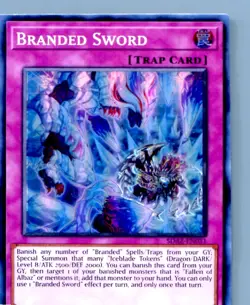 Branded Sword #SDAZ-EN031 Yugioh 1st edition - Image 1