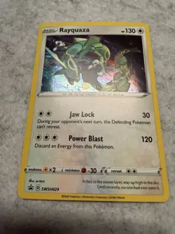 Pokemon TCG: Rayquaza Black Star Promo - SWSH029 - NM - Image 4