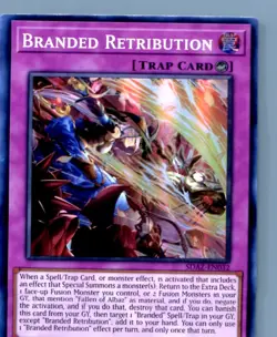 Branded Retribution #SDAZ-EN032 Yugioh 1st edition - Image 1