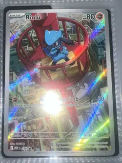 Riolu 010 Me: Mega Evolution Promo Holo Pokemon Black Star - Image 1