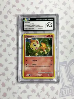 Pokemon Chimchar Cosmos Holo #DP02 Black Star Promo D&P - CGC 9.5 - Image 1