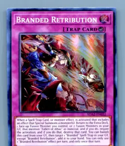 Branded Retribution #SDAZ-EN032 Yugioh 1st edition - Image 1
