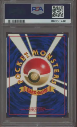 1998 Pokemon Japanese Gym #112 Brock's Rhydon Holo PSA 10 GEM MINT - Image 2