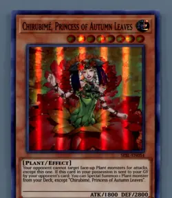 Chirubime, Princess of Autumn Leaves #SESL-EN054 Yugioh 1st ed - Image 1