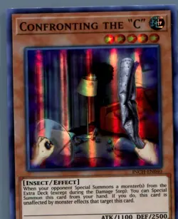Confronting the "C" #INCH-EN040 Yugioh 1st edition - Image 1