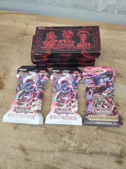 Yugioh Mega Lot (4 Legendary 5D Decks & 9 Booster Packs) -NEW/SEALED- - Image 1