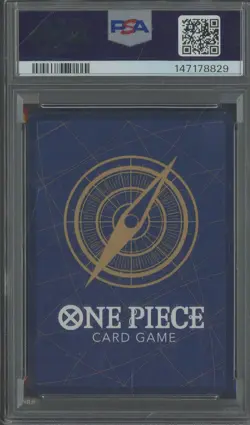 2023 One Piece OP02 EN #041 Monkey.D.Luffy Alternate Art PSA 10 GEM MINT - Image 2
