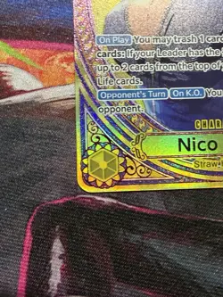 ONE PIECE Nico Robin EB03-055 SP Parallel Heroines English MINT. - Image 3