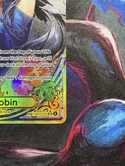 ONE PIECE Nico Robin EB03-055 SP Parallel Heroines English MINT. - Image 4