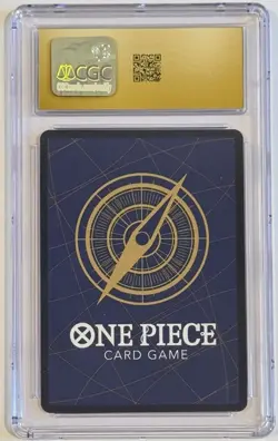 2023 One Piece Monkey D. Luffy P-041 Day Visitor Promo CGC 10 Pristine Purple JP - Image 2