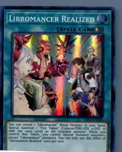 Libromancer Realized #DIFO-EN088 Yugioh 1st edition - Image 1