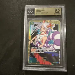 2022 One Piece Romance Dawn Yamato SCR BECKETT GEM MT 9.5 - Image 1