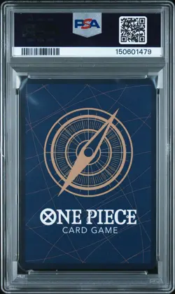 2025 ONE PIECE OP12-LEGACY OF THE MASTER ALT ART #037 DEAD MAN'S GAME PSA 10 - Image 2