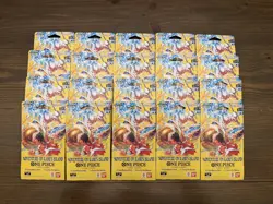 20x One Piece OP15 EB04 Adventure on Kami's Island Sleeved Booster Packs Lot - Image 1