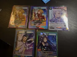 Union Arena Sword Art Online Lot. 5 Cards Pictured - Image 1