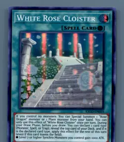 White Rose Cloister #KICO-EN019 Yugioh 1st edition - Image 1