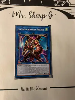 GLADIATORUNGEHEUER DRAGASES - MP19-DE150 DEUTSCH Yu-Gi-OH! CARD COMMON KONAMI - Image 3