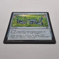 MTG: Springjaw Trap 241/274 - Ikoria Lair of Behemoths 2020 Artifact Common - Image 2