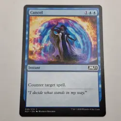 MTG: Cancel 046/274 - M21 Core Set 2021 Blue Common (2) - Image 1