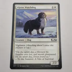 MTG: Alpine Watchdog 002/274 - M21 Core Set 2021 White Common - Image 1