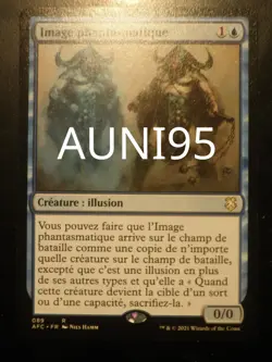 mtg magic FRENCH vf fr Phantasmal Image phantasmatique commander forgotten - Image 1