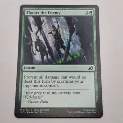 MTG: Thwart the Enemy 173/274 - Ikoria Lair of Behemoths 2020 Green Common - Image 1