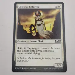MTG: Celestial Enforcer 011/274 - M21 Core Set 2021 White Common (2) - Image 1