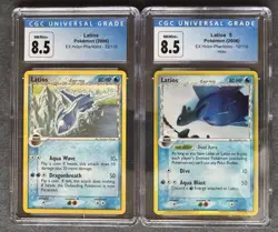 Latios Lot X2 - (Delta Species) 22 + 12/110 Holon Phantoms Holo CGC Pokemon - Image 1