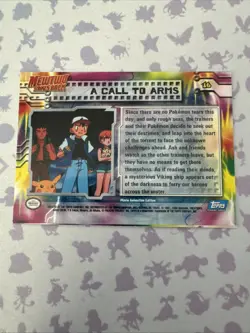 Pokemon Topps - Mewtwo Strikes Back - A Call To Arms #16 - Foil - LP - Image 2