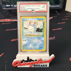 2020 Marill Black Star Promo 29 Pokemon League Pokemon TCG PSA 9 - Image 1