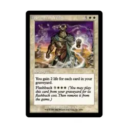WOTC MtG Odyssey Ancestral Tribute (R) (Foil) EX - Image 1