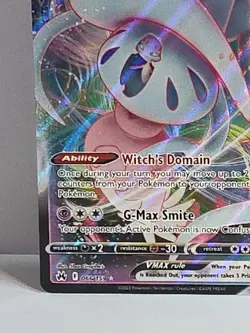 Hatterene VMAX 066/159 Ultra Rare Crown Zenith Pokemon TCG LP+ - Image 4