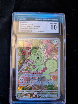Kecleon 213/191 Surging Sparks CGC Gem Mint 10 Illustration Rare Holo Pokemon - Image 1