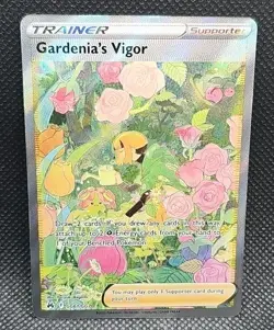 Pokemon Gardenia’s Vigor GG61/70 Full Art | Crown Zenith NM - Image 1
