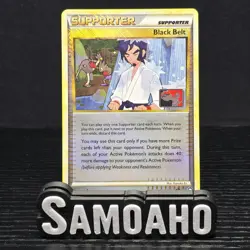 2010 Pokemon League Promo Black Belt 85/102 - Image 1