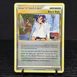 2010 Pokemon League Promo Black Belt 85/102 - Image 2