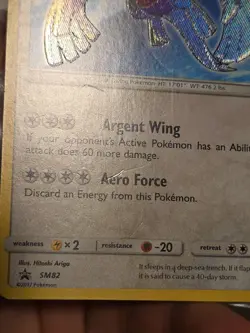 Pokemon Shining Lugia Shining Holo Promo 130 HP SM82 Shining Legends Card - Image 3