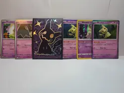5x Mimikyu Lot - Multi Era Collector's Lot Unique Art Cards Pokemon TCG - Image 1