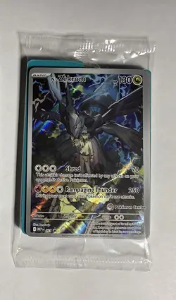 Pokemon N's Zekrom Promo Holo Pokemon Center Card English 031/SV-P - Image 1