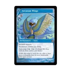 WOTC MtG Future Sight Arcanum Wings (U) (Foil) VG - Image 1