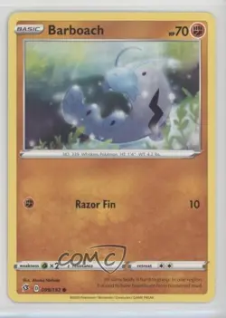 Barboach Pokemon Sword & Shield Rebel Clash #099 - Image 1